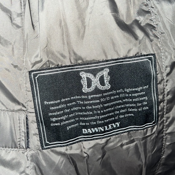 Real fur and real down coat by dawn levy size small - Picture 11 of 13